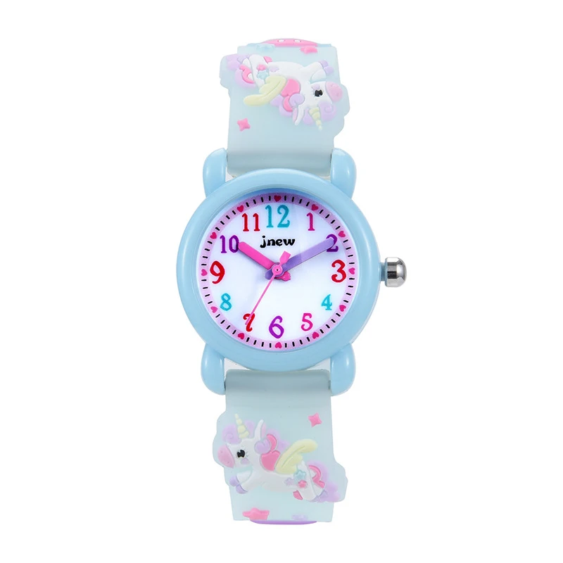 UTHAI-Montre à quartz étanche C13 pour enfants, montre de dessin animé 3D mignon pour garçons et filles, matériaux non toxiques, cadeau pour enfants