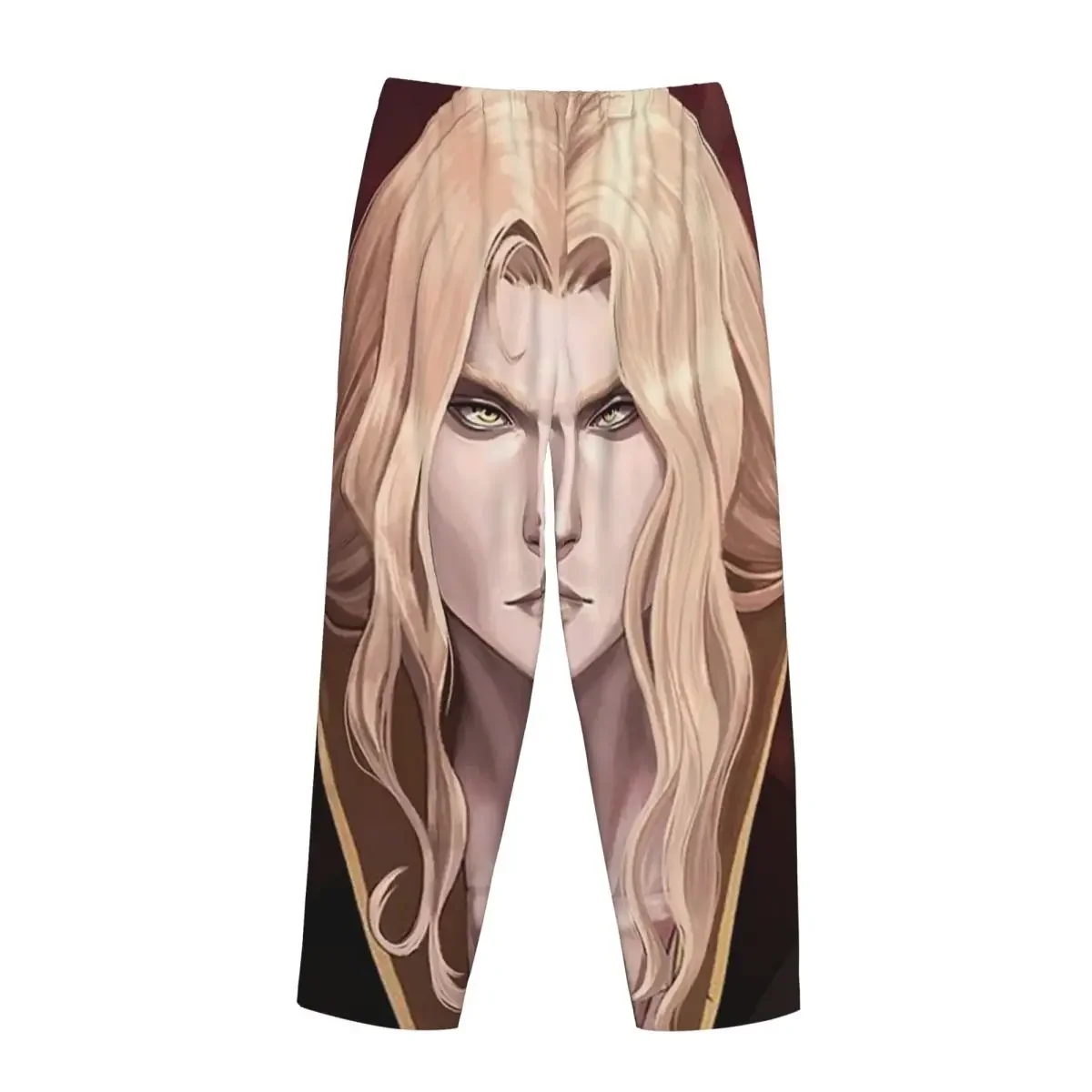 Custom Alucard Fanart Castlevania Women Pajama Pants Lounge Sleep Sleepwear Bottoms with Pockets