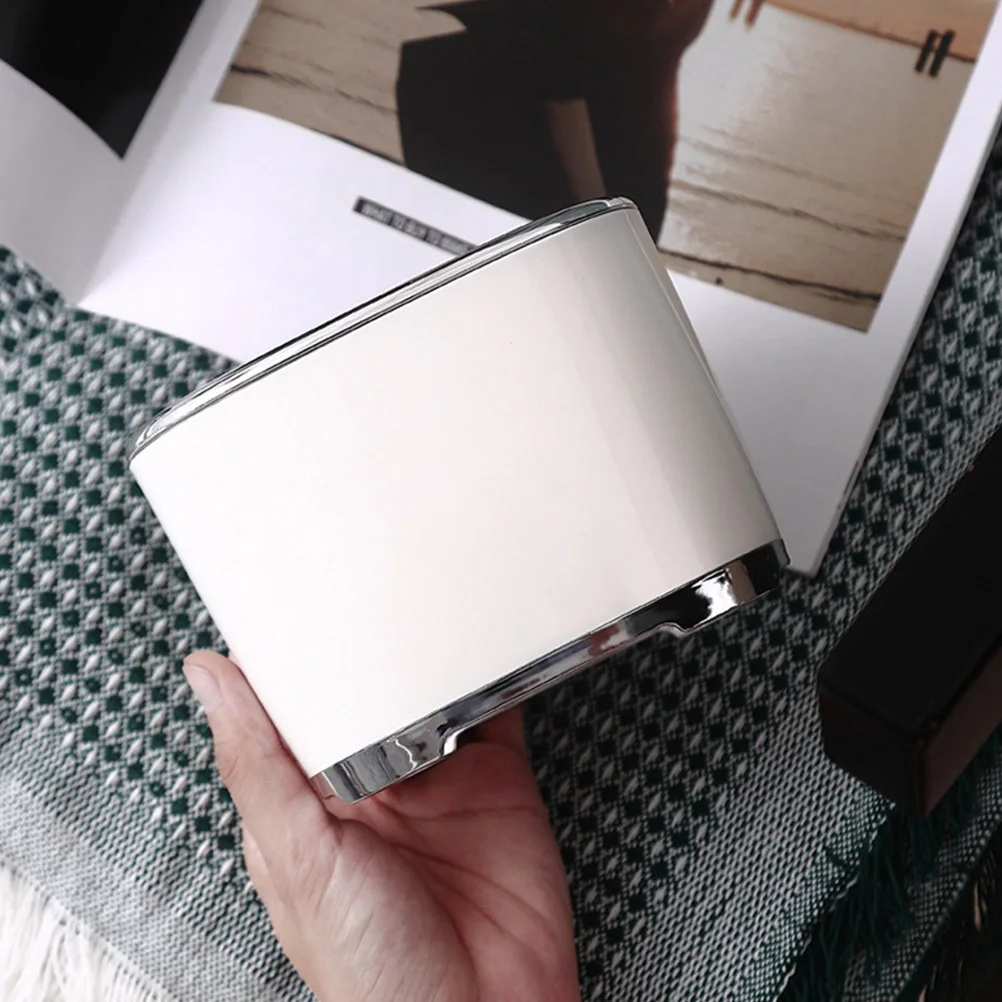 

Toothpaste Storage Box for Bathroom Household Desktop Organizer with Toothbrush Holder Razor Mount No Drill Installation