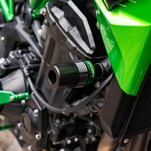 Imagen 2 del producto Para Kawasaki Ninja ZX-6R ZX6R ZX 6R ZX 636 2013-2023 2019 deslizadores de marco de motocicleta almohadilla de tope protección contra caídas deslizador de escape
