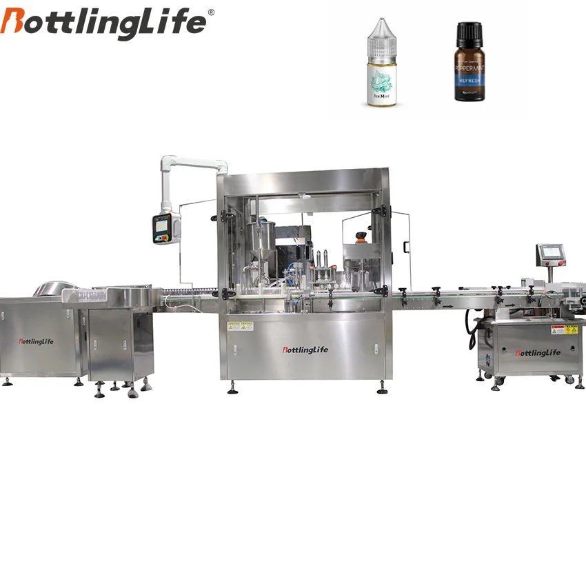 Automatico Chubby Gorilla 10ml Macchina per sigillare il tappo dello smalto Durevole Marmellata di olio Durevole Bottiglie contagocce Capping Bevande Polveri