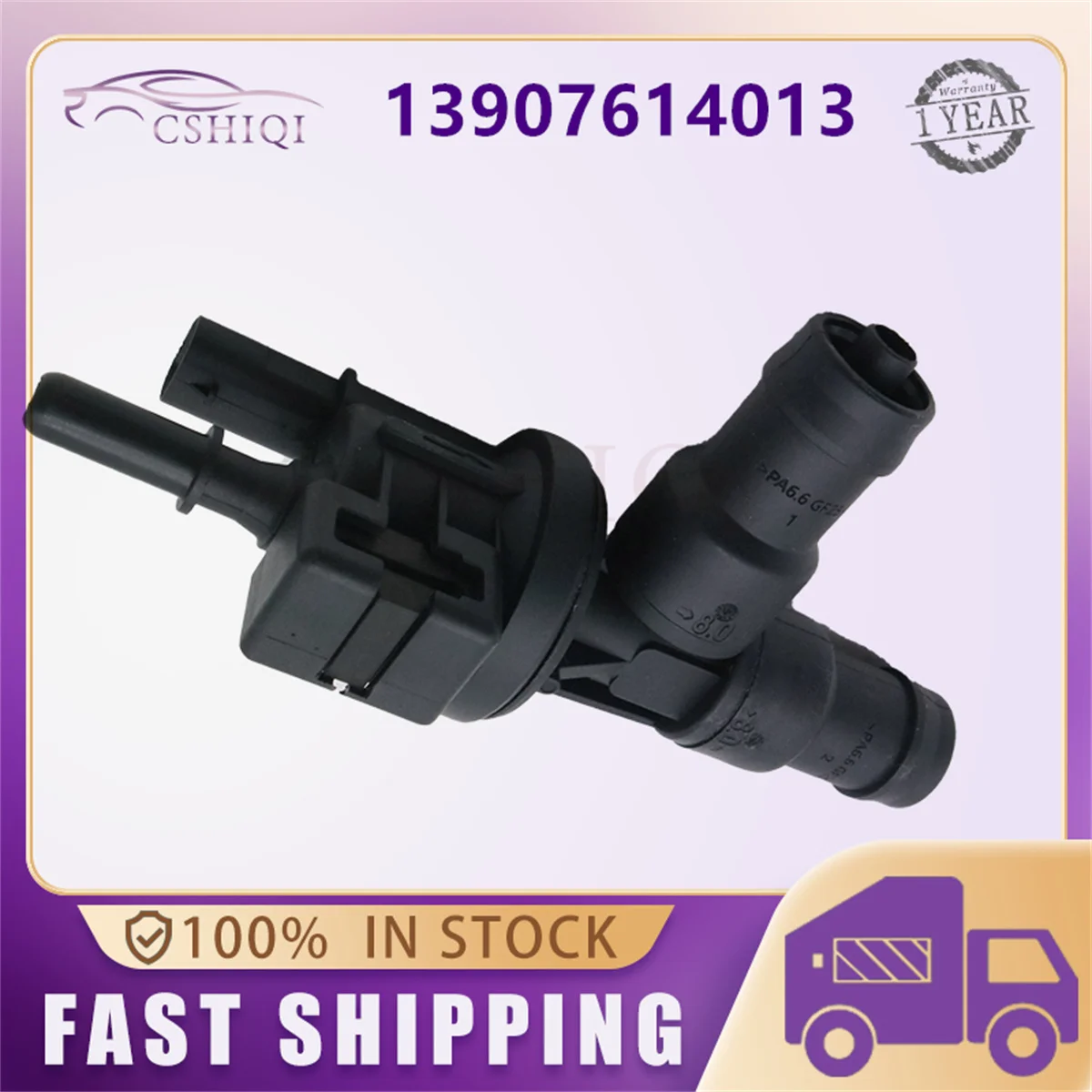 13907614013 Base Fuel Tank Vent Breather Solenoid Valve For BMW X1 X2 228i MINI F54 F56 Cooper 2.0L 0280142527 Car Accessories