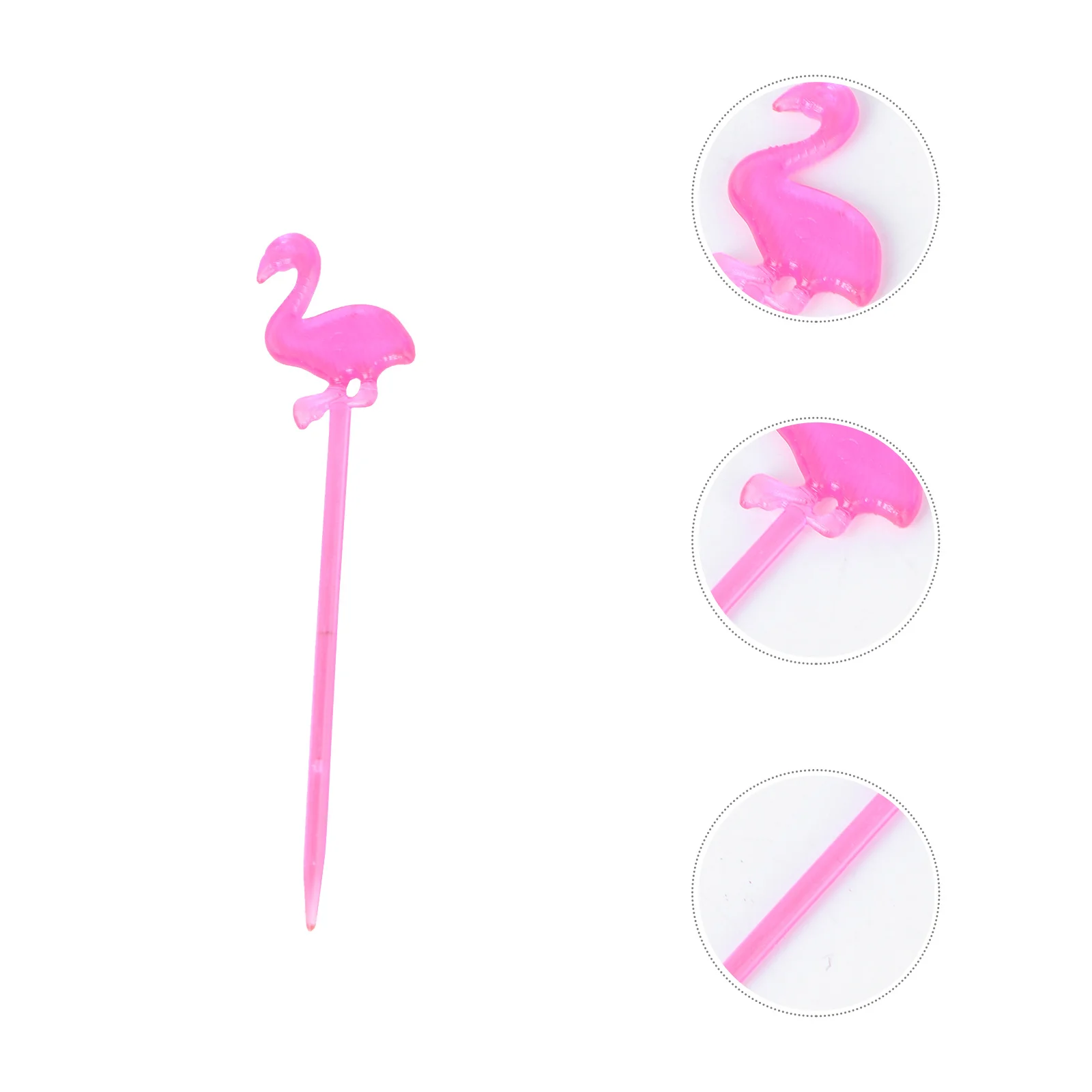 

50 шт., фламинго, фруктовый десерт, пищевой класс, красочные украшения для торта, товары для вечеринок, выбор фруктов, украшение для торта