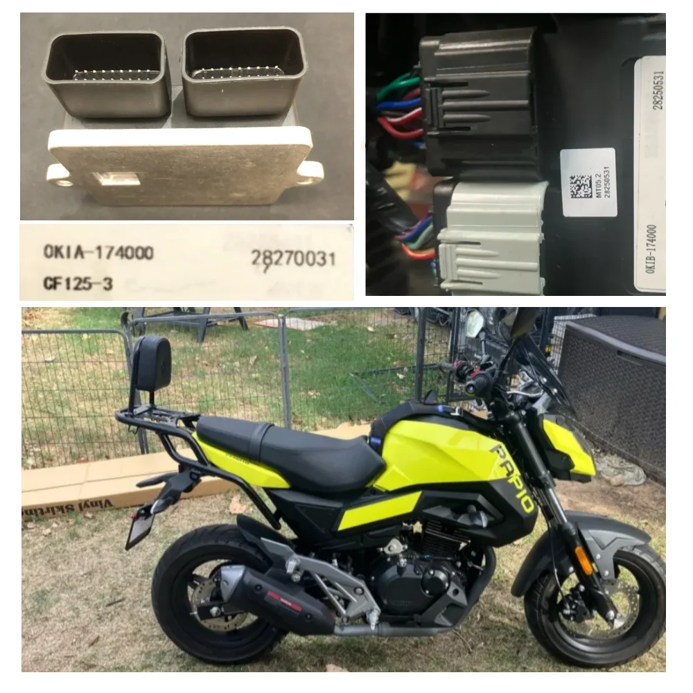 For CFMOTO CF125-3A PAPIO ECU Remap Performance Tuning Module Boost Power & Throttle Response