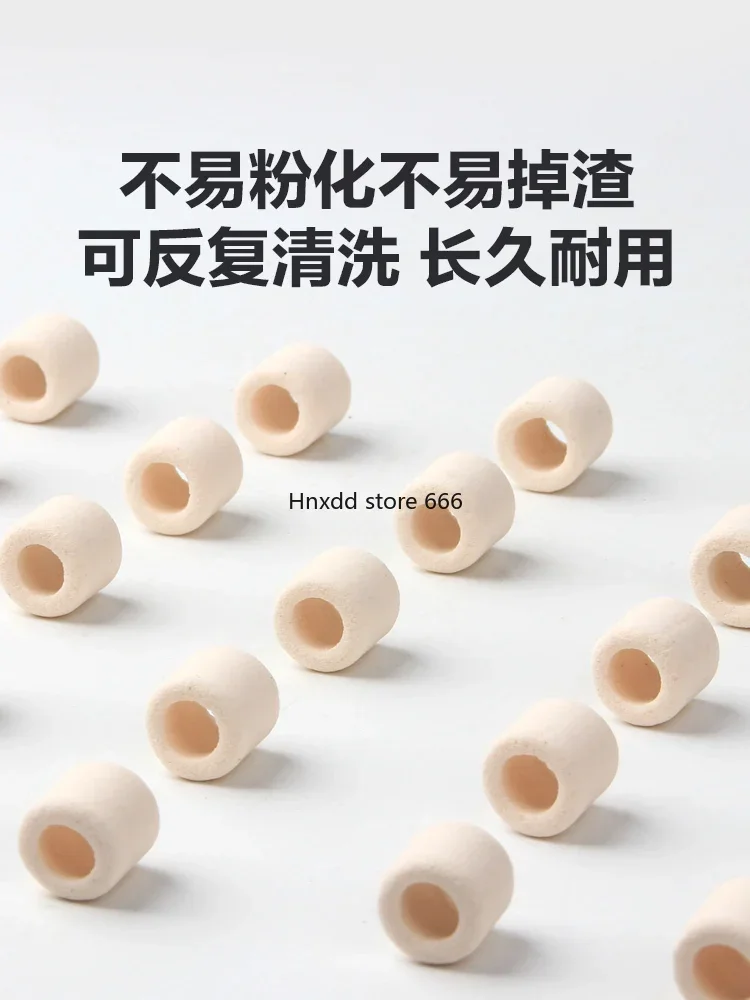 Fish tank filter material Bacteria house Ceramic ring Nano quartz ball Water purification filter material