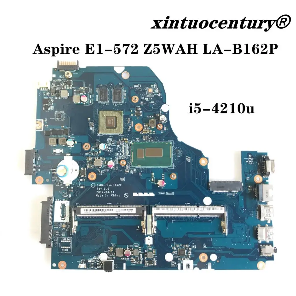 

Z5WAH LA-B162P BA-B991P For Acer EK-571G E5-531 E5-571G V3-572G Motherboard With I5-4210U GT820M/840M 2G-GPU 100% Working