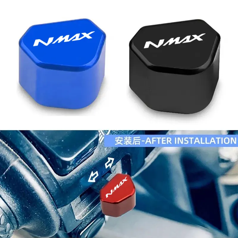 دراجة نارية CNC التبديل زر بدوره إشارة التبديل غطاء مفتاح لياماها NMAX N-MAX 155 NMAX125 XMAX 300 400 125 150 XMAX300