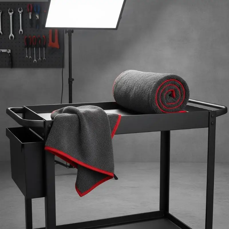 Microfiber Car Drying Towel Lint Free Scratch Resistant Super Absorbent 1Pc Cloth for Cars Trucks Vehicle Maintenance