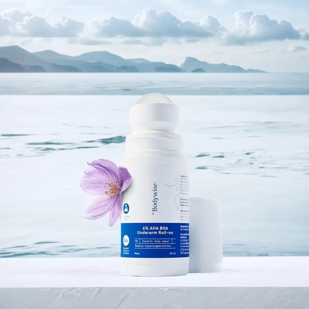 

Body Wise 50ml Underarm Rolling Ball Armpit Deodorant Reduce Sweat Antiperspirant Lasting Refreshing Sweatproof Bodycare