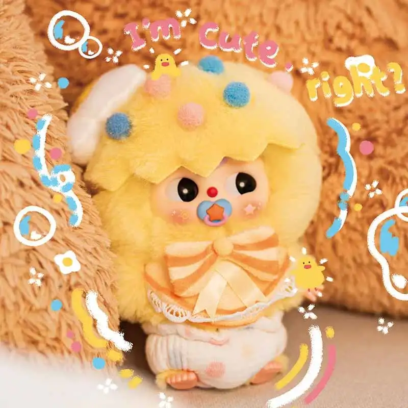 

Babythree Good Baby Series Blind Box Each Doll All Have Pacifier Accessories Cute Backpack Pendant Toy Mystery Box Surprise Gift