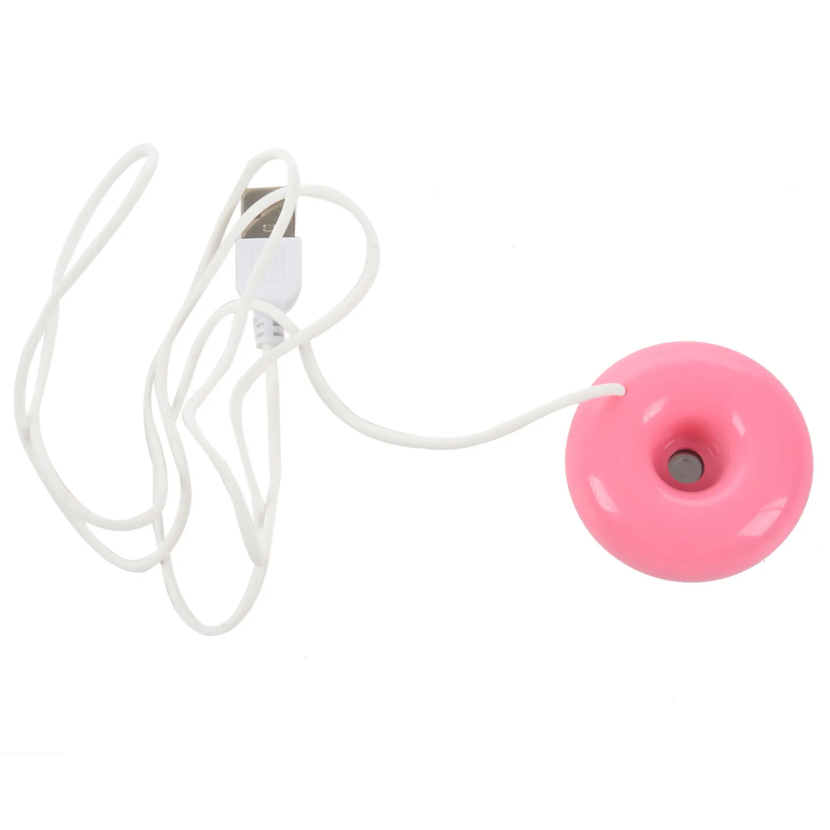 Pink donut humidifier usb office desktop mini humidifier portable creative air purifier Pink