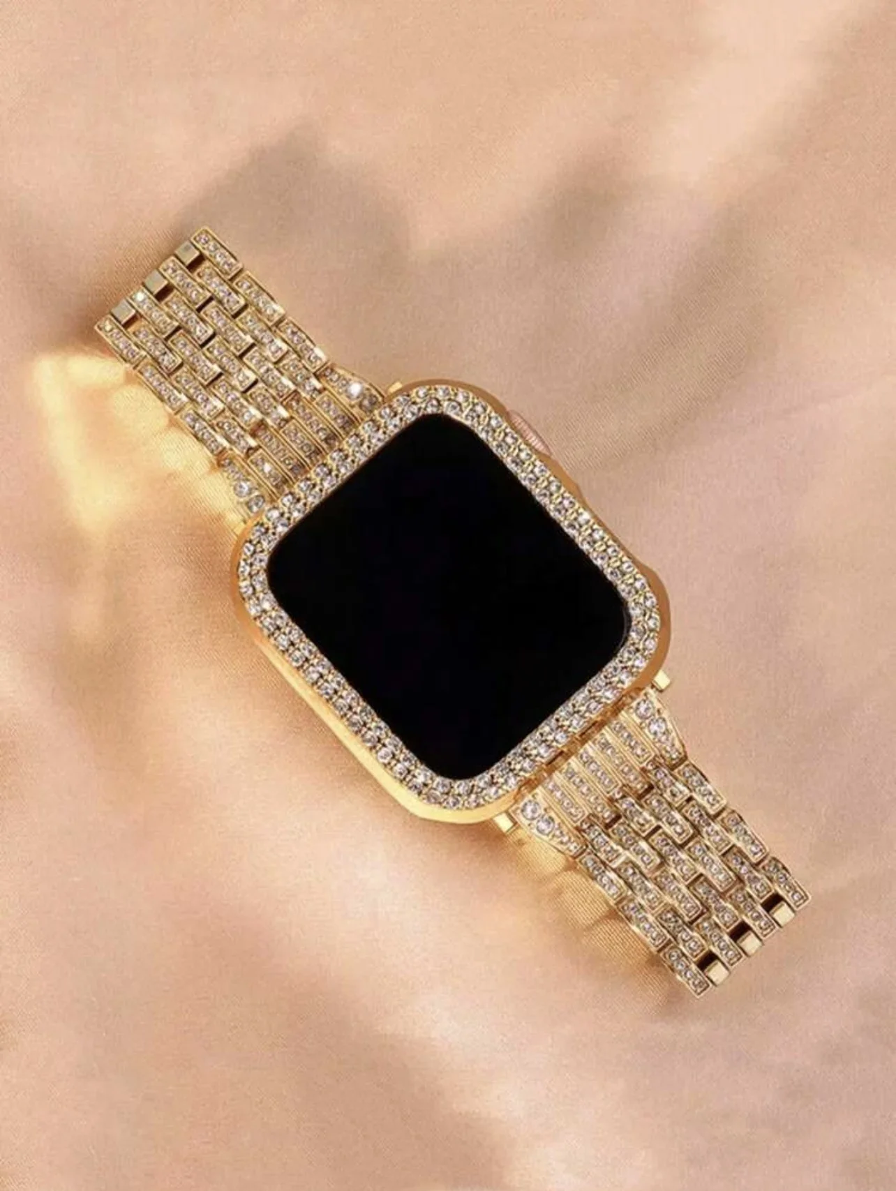 Apple Watch 커버 시리즈 10/9/8/7 38mm 40mm 41mm 42mm 44mm 45mm 46mm 용 멋진 블링 보호 쉘 케이스