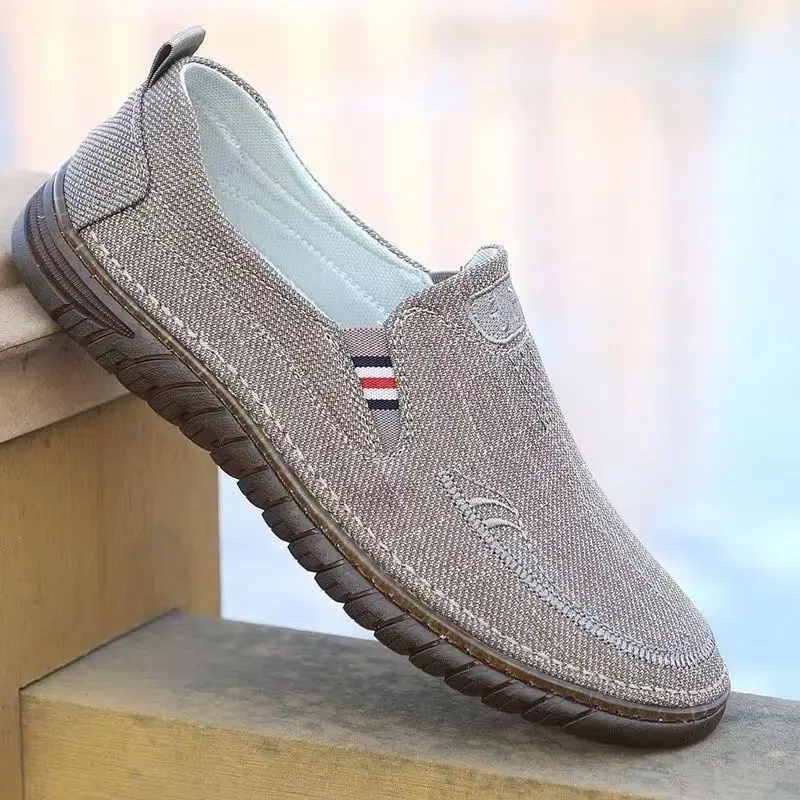 Sneakers Espadrilles Summer Man Shoe Lightweight Casual Shoes for Men Slip-on Size 45 Breathable Retro High Quality Fashion Sale