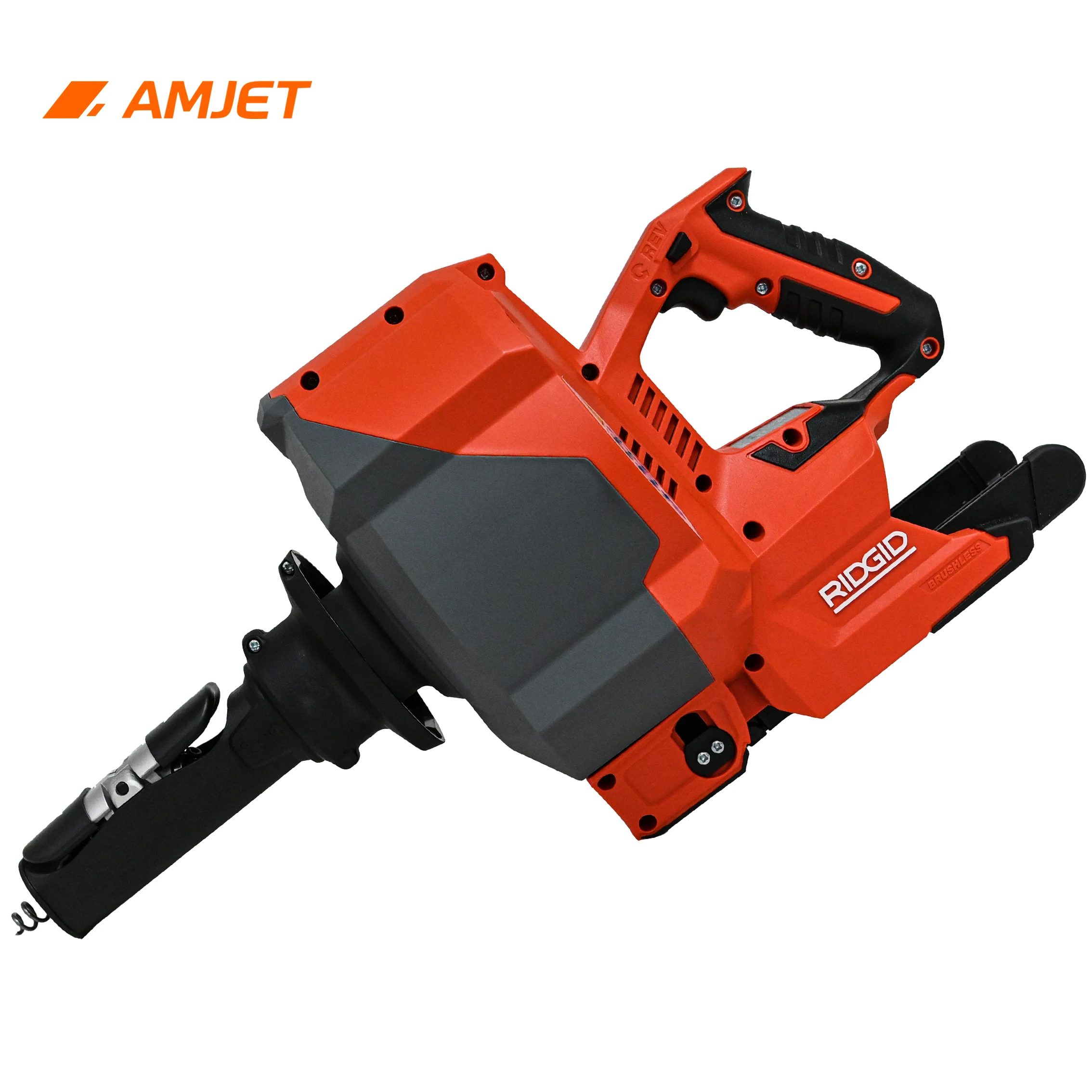 

RIDGID K-46 LED Light Handheld Drain Cleaner Toilet Pipe Cleaning Machine 25-foot Cable Cement Pipe Cleaning Machine