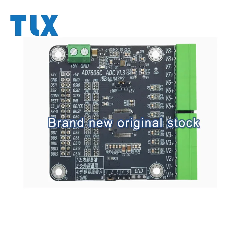 AD7606C-16 data acquisition module 16-bit ADC8-way synchronous sampling frequency 1M single-bipolar single-ended differential
