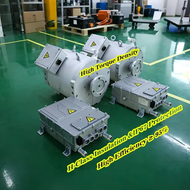 High-Torque 250kW (Peak) Traction Motor for Electric Dump Trucks & Construction Logistics
