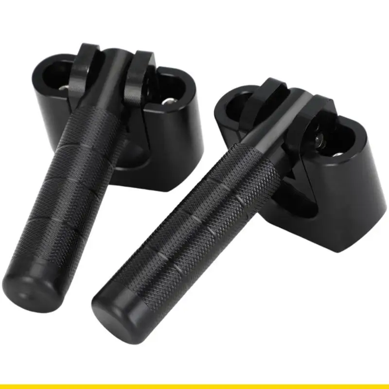 

SZCH 1 Pair Collapsible Motorcycle Footrests Lightweight Aluminum Foldable Design