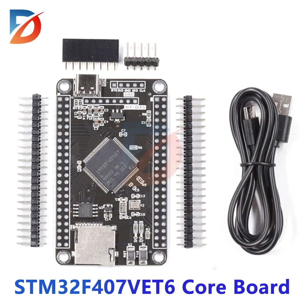 

STM32F407VGT6 system core board development board APM32F407VGT6 MCU learning board STM32F407VET6 Type-C interface