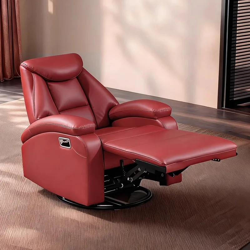 

Red Small Electric Recliner Sofa Massage Nordic Lounges Electric Recliner Sofa Modern Minimalist Woonkamerbanken Furniture