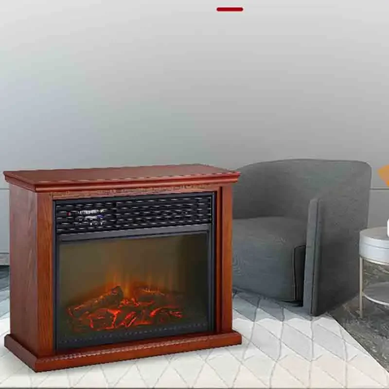 European High-end Living Room Fireplace Heater Simulation Fan Heater Household