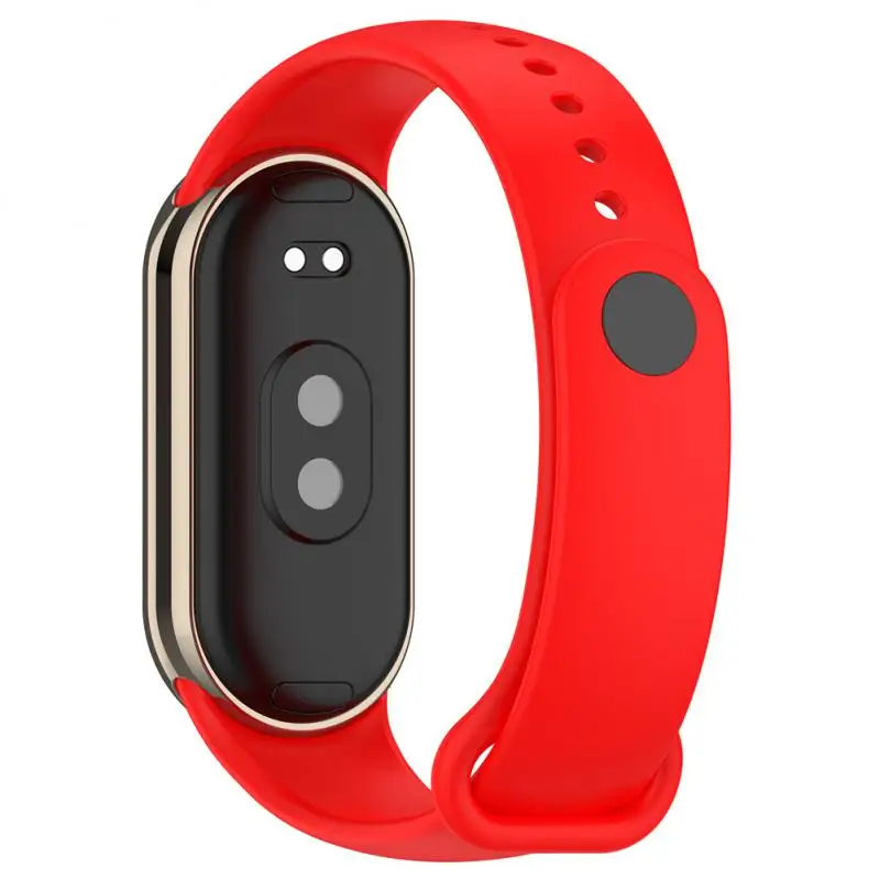 حزام لـ Mi band 8 xiaomi 8 NFC سوار رياضي حزام سيليكون بديل سوار الساعة الذكية حزام الساعات Xiaomi Mi Band 8