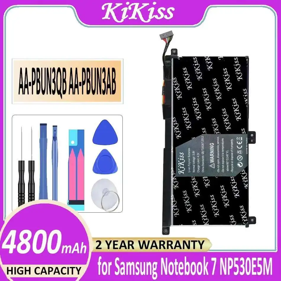 

Laptop Battery AA-PBUN3QB AA-PBUN3AB 4800Mah For Samsung Notebook 7 Notebook7 NP530E5M NP800G5M NP740U5L