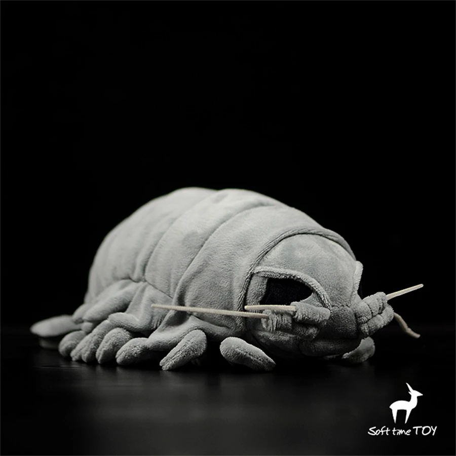 

Giant Isopod Plush Toys High Fidelity Anime Cute Plushie Sea Lice Lifelike Animals Simulation Stuffed Doll Kawai Toy Gifts