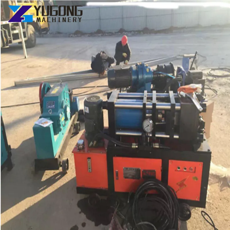 Metal Processing Rebar End Upset Forging Press Threading Machine