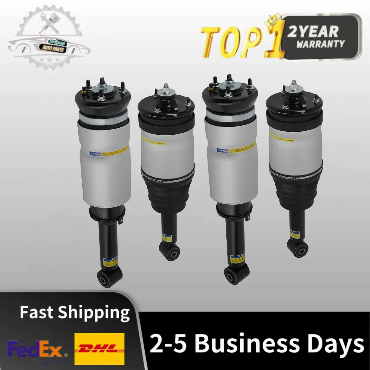 

4PCS Air Suspension Struts Rear+Front For Land Rover Range Rover Sport 2005 - 2014 RNB501580 RKB500250 LR016402 LR016404