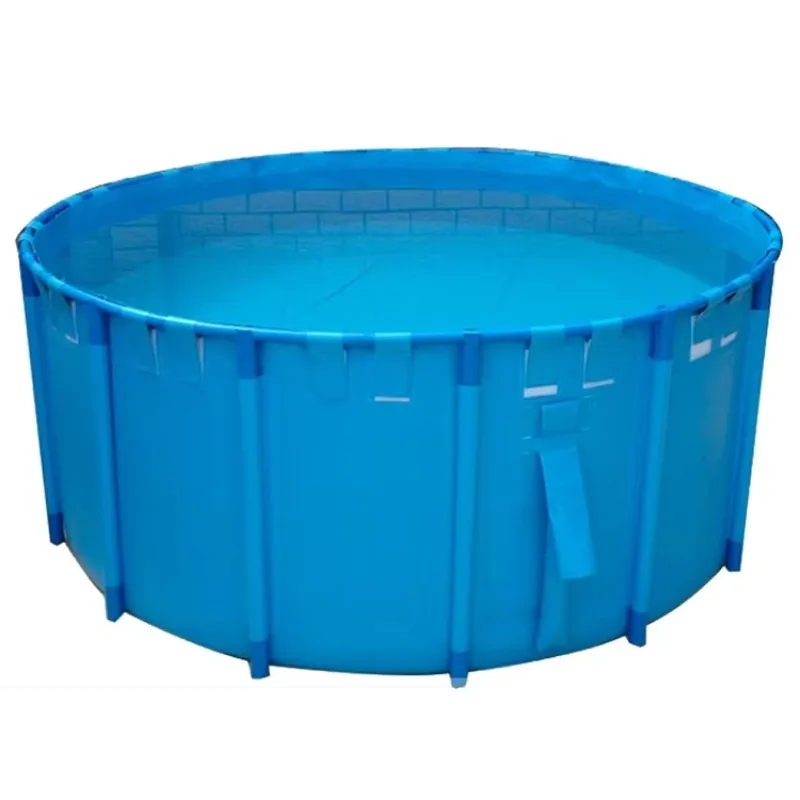 1000L plastic fish tank pvc tarpaulin fish tank