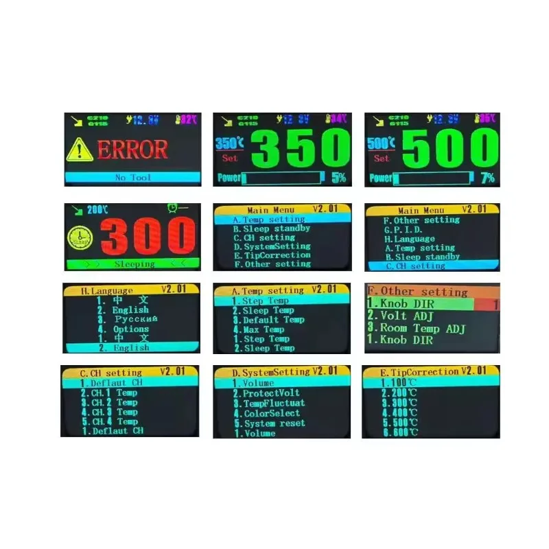 Portable Intelligent S210 75W Universal 115 Auto Sleep Quick heating JBC Soldering Station