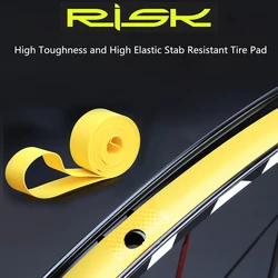 2pcs RISK Bicicleta Rim Faixa Pneu Liner Tubo Protetor PVC Rim Tape para 700C 26 27,5 29 polegadas Roda MTB Mountain Road Bike Fixo