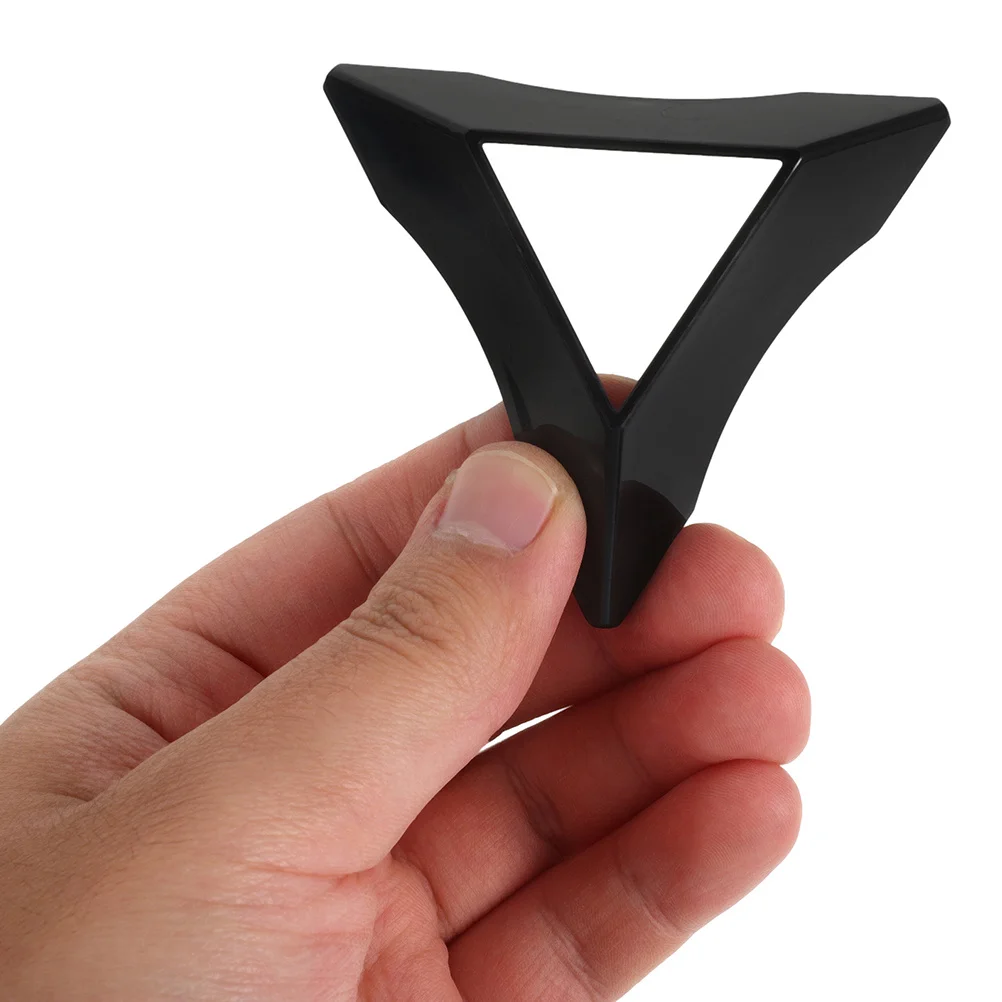 30 قطعة مثلث صغير مكعب حامل البلاستيك الركيزة حامل لغز مكعب المنظم ترايبود عرض للأطفال مكعبات السرعة #5