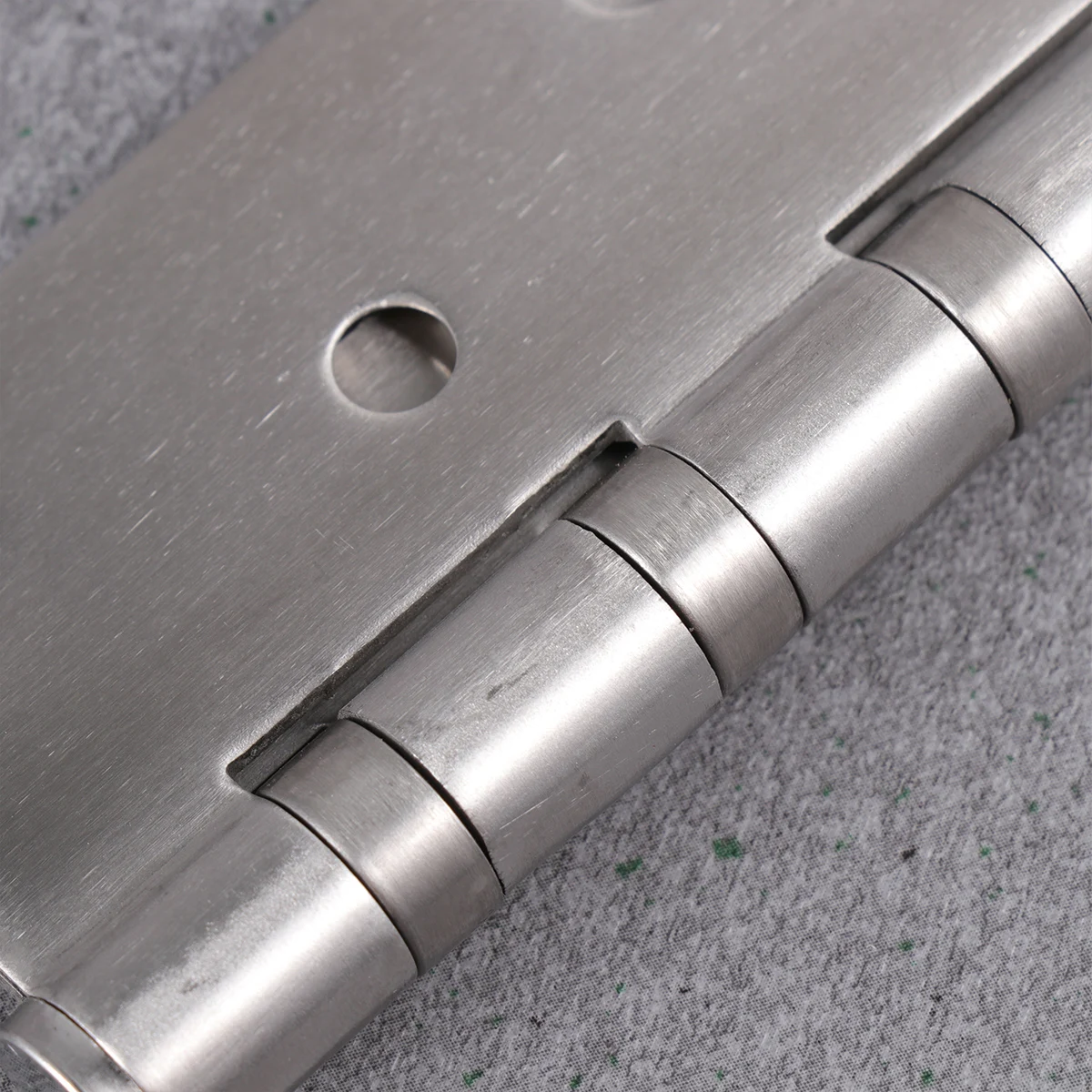 

2pcs Stainless Steel Hinges Thickened Durable Mute Door Smooth Surface Anti Rust Noiseless Flat Hinge Bearings Furniture