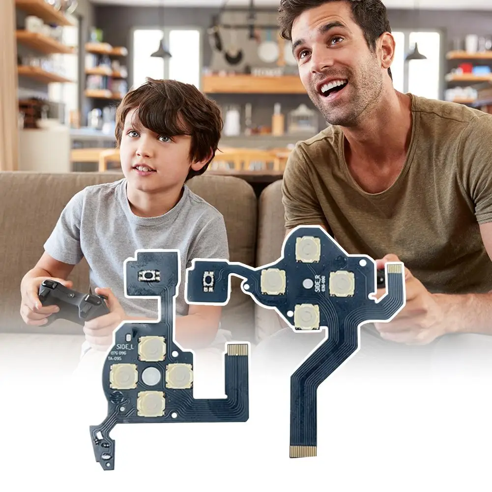 1Set For PSP1000 2000 3000 Controller Left And Right Ribbon Cable Tray Button Film Tray Conductive Film Tray Button Film Sticker