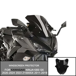 For Kawasaki NINJA1000 SX 2020-2024 Z1000SX 2011-2019 2018 Motorcycle Windscreen Windshield Double Bubble Windshield fairing