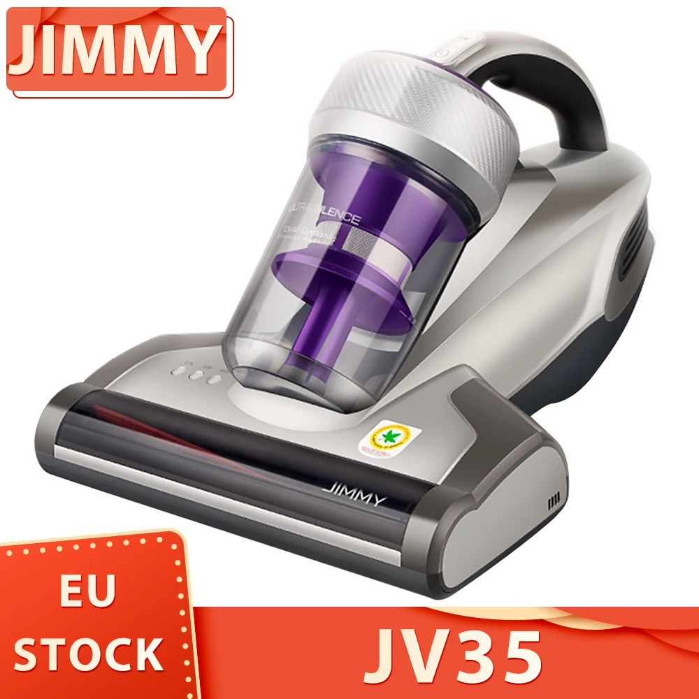 JIMMY JV35 odkurzacz przeciw roztoczowi UV roztoczobójczy 700W mocy 14Kpa silne ssanie ręczny Mini odpylacz zabijający roztocza