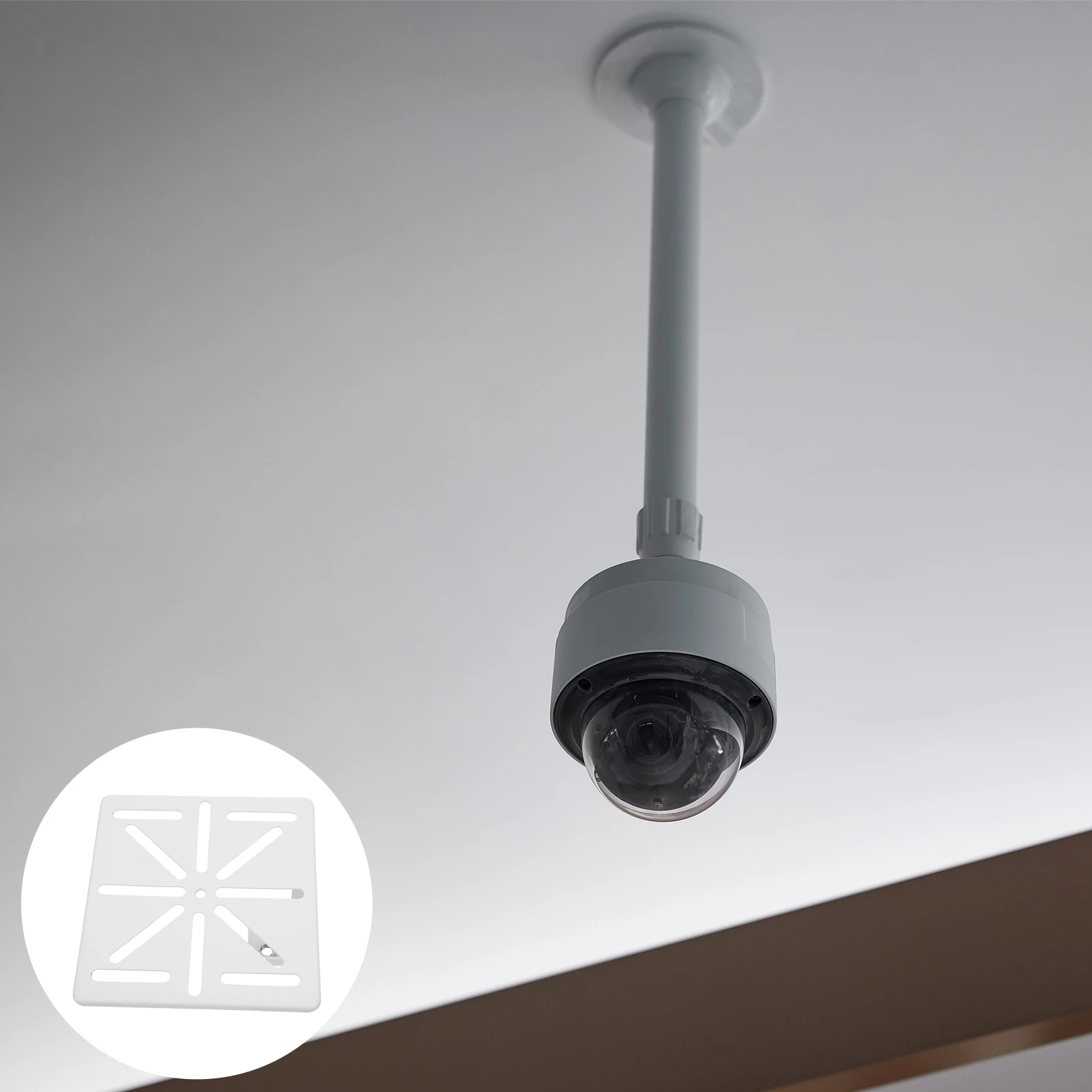 

Ball Machine Monitoring Bracket Clamp Holder Wall Hanging Camera Cctv Security Mount Steel Metal