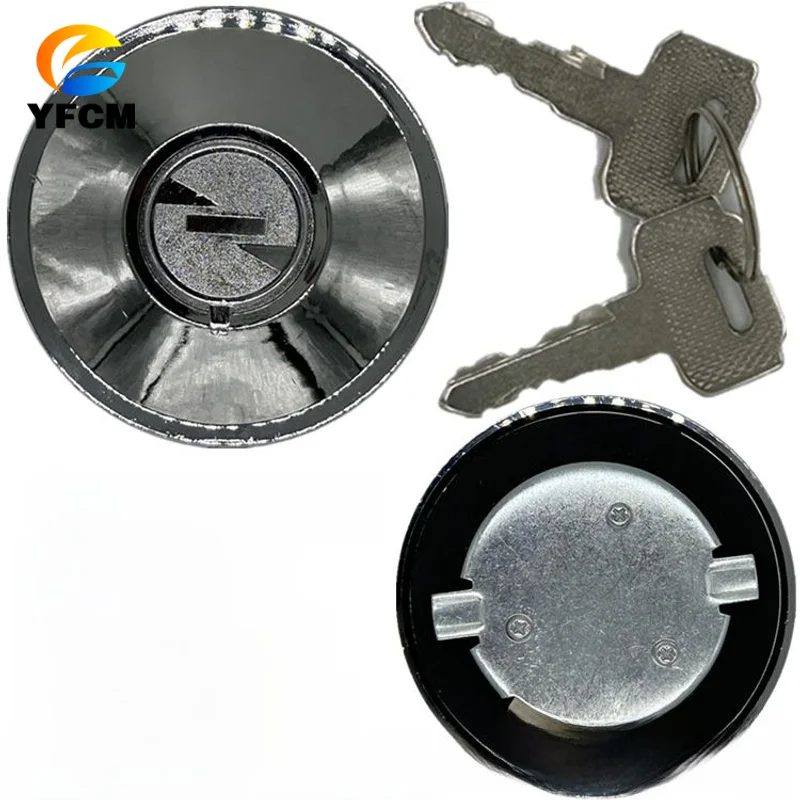 1 pcs Excavator Parts Anti-Leak Anti-Theft Locking Fuel Tank Cap for Volvo FM420 FM440 FM460 Universal