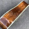 Guitarra acústica Koa de madera maciza, diapasón de ébano, 41 pulgadas, D-45 4