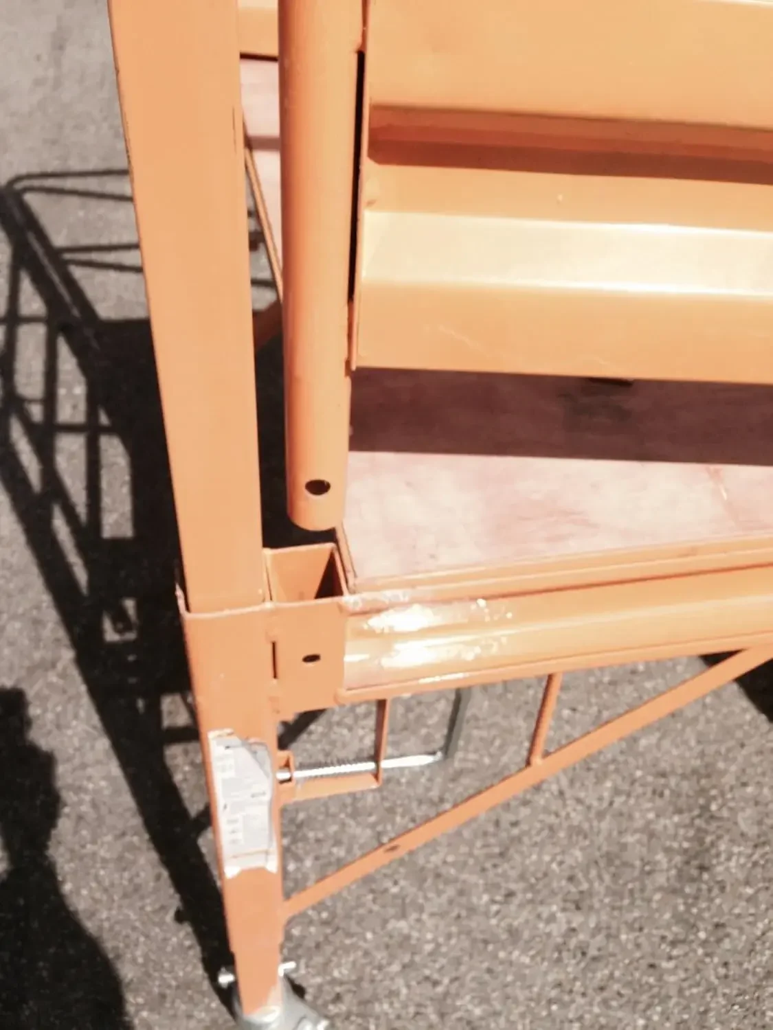 Scaffold Multipurpose 18ft. Maxi Square Triple Baker-Style Scaffold Tower Package - 1,000-Lb. Capacity, Model# 3MFS