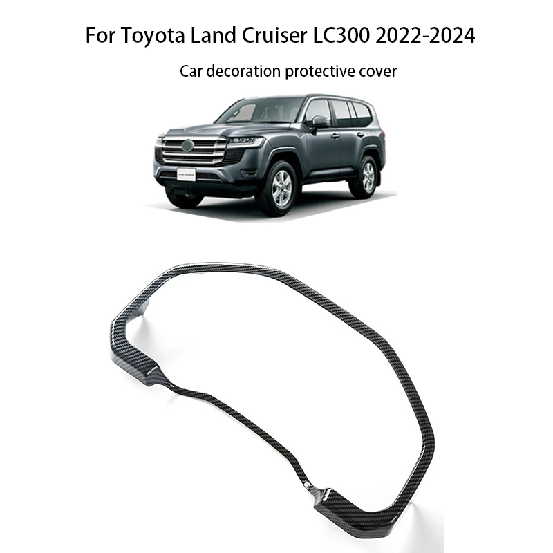 For Toyota Land Cruiser 300 LC300 2022-2024 Instrument Panel Decoration Frame Odometer Decoration Sticker Interior Accessorie