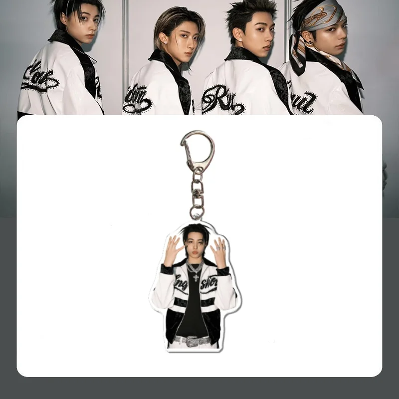 LNGSHOT New Idol Keychain SHOT CALLERS Album HD Photo Figure UV