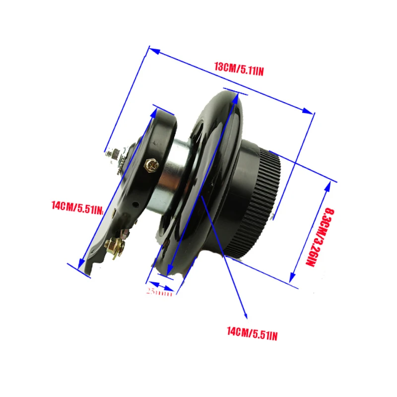 Wear resistant PU tires 6 inches 140mm solid front and rear wheels, suitable for small electric scooter wheel replacement - view 2