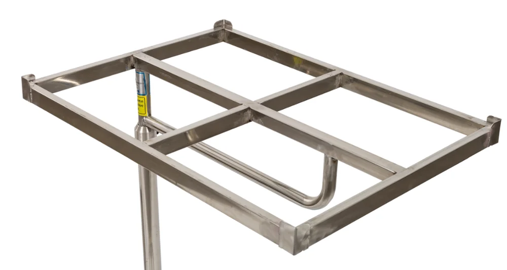 Hospital stainless steel instrument surgical mayo table trolley