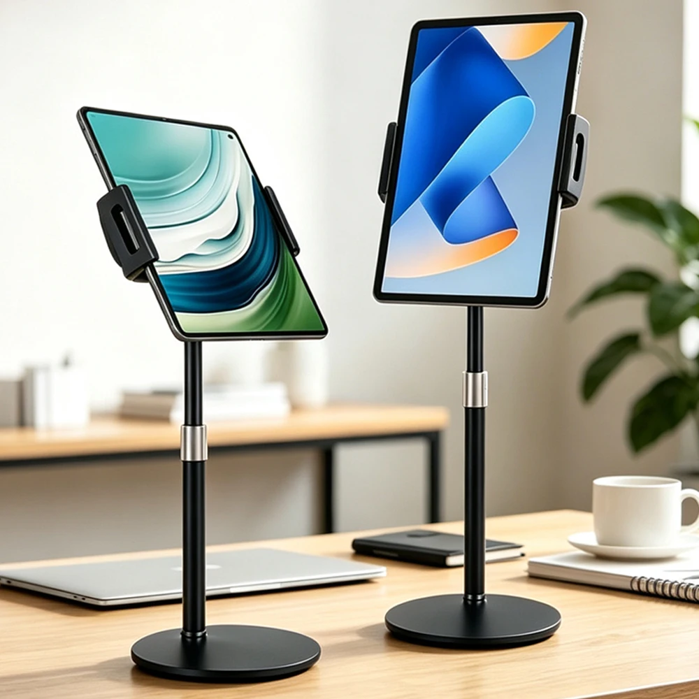 Tablet Stand Phone Holder Adjustable Desk Bracket Portable Monitor Mount Support For iPad Xiaomi Samsung
