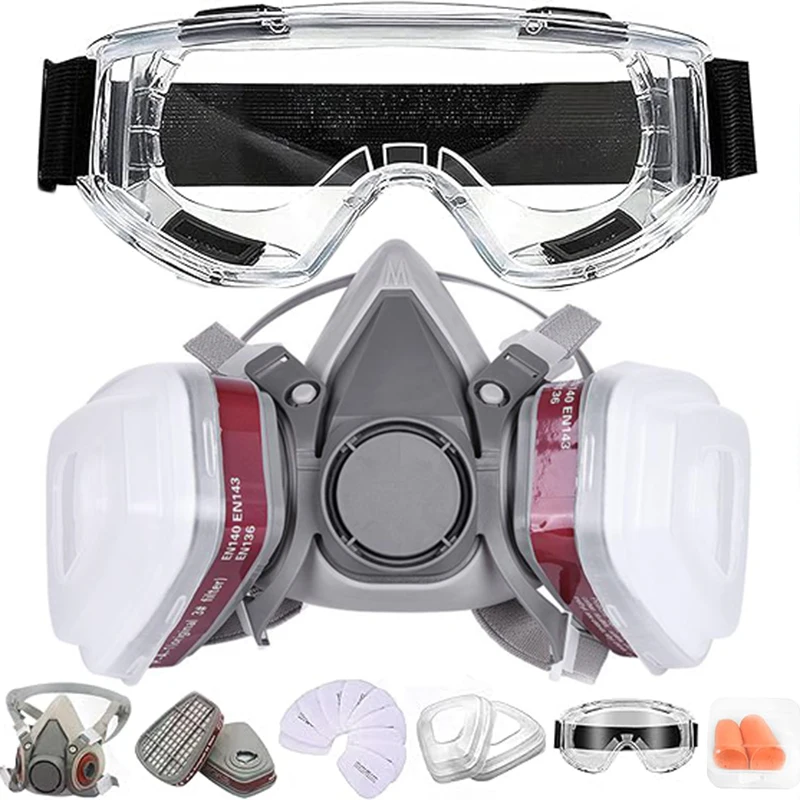 M401 Dust Half Face cover Paint Gas Mask respirator