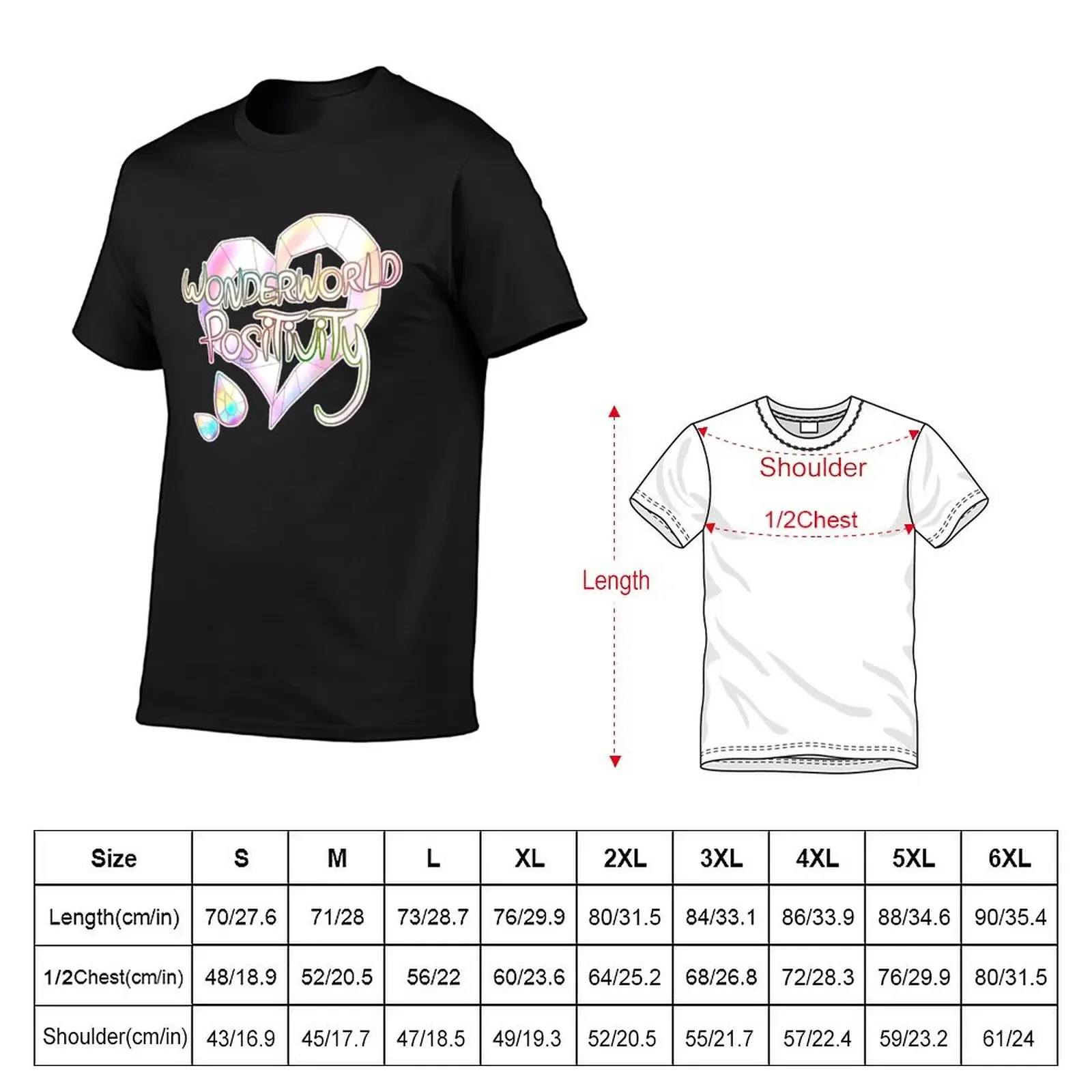 Wonderworld Positivity T-Shirt animal prinfor boys sweat summer clothes heavy weight t shirts for men