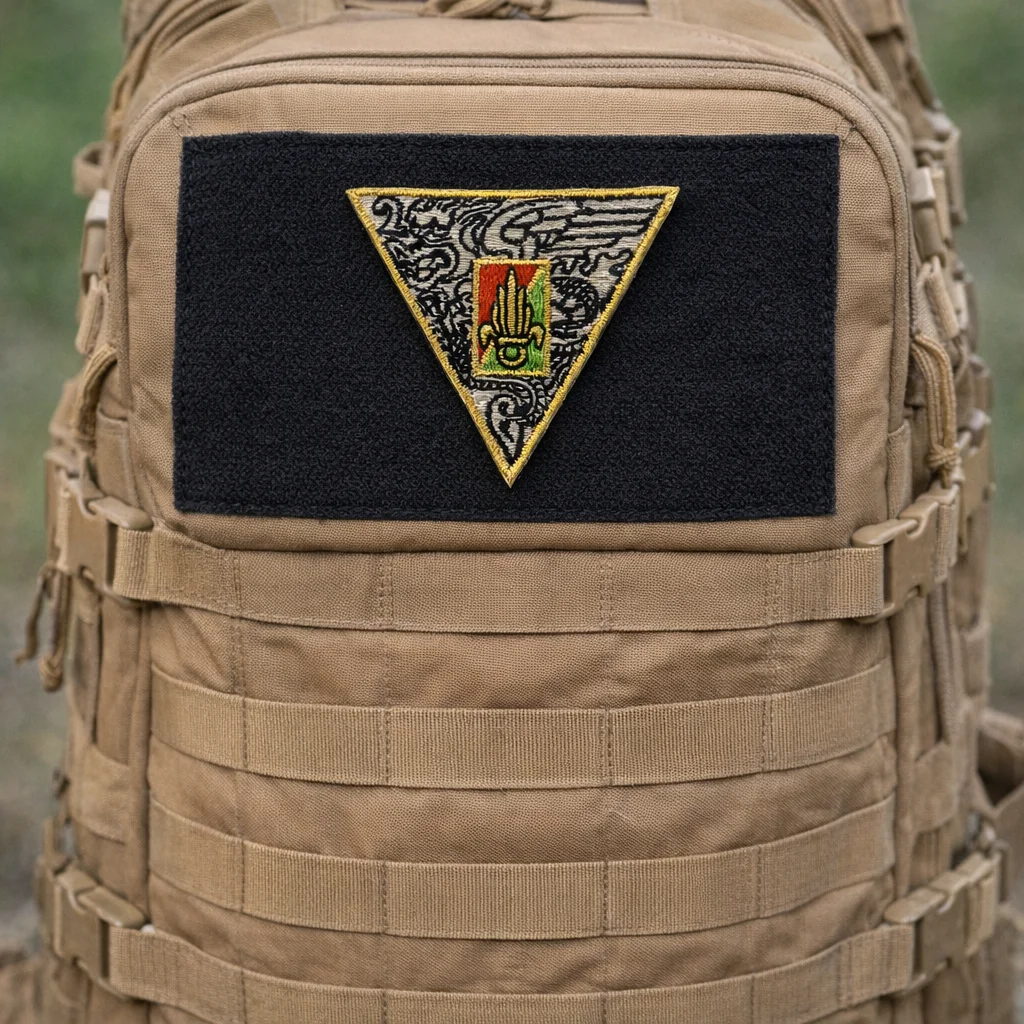 France Foreign Legion Second Paratrooper Embroidery Patches Honneur Fidelite Military Loyalty Volunteer Elite Warrior DIY Badge