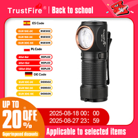 Trustfire MT16 LED Headlamps 1000LM USB C Rechargeable Mini 18350 EDC Angle Head Flashlights MVP Optics with Magnet Tail Fishing